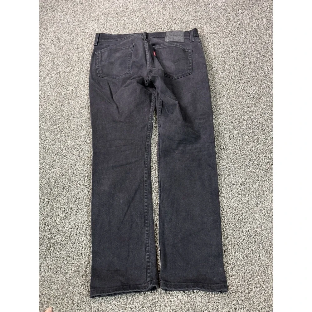 Levi's 511 Slim Straight Jeans Men's Size 34X30 Black